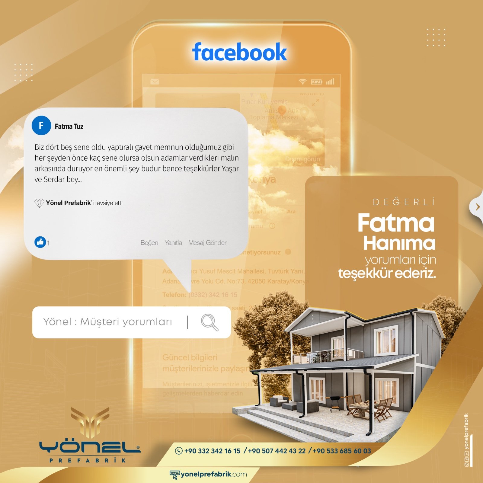Fatma Tuz müşteri yorumu